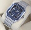 Cartier Santos De Cartier Striking Blue Bezel WSSA0048 - 2