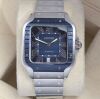 Cartier Santos De Cartier Striking Blue Bezel WSSA0048 - 3