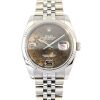 Rolex 116234 Datejust Chocolate Floral Dial on Jubilee Box & Papers