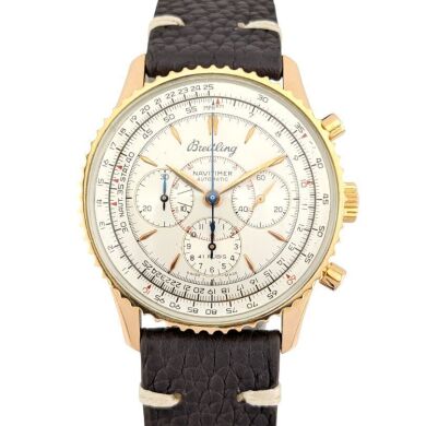 Breitling H30030 Montbrillant Navitimer 18k Rose Gold Edition