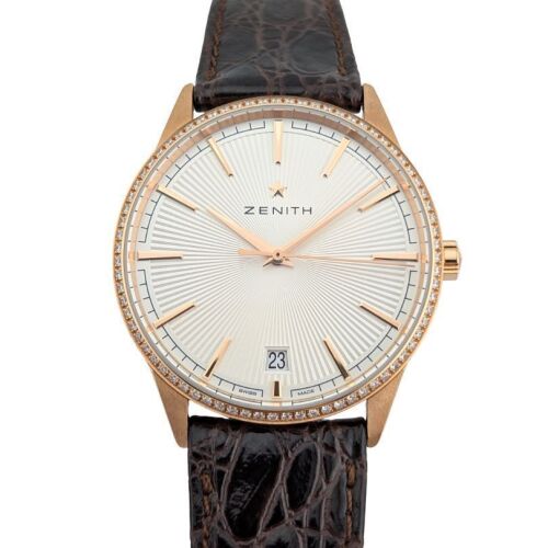 Zenith 22.3200.670 Elite Classic Rose Gold 36mm Box & Papers
