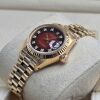 Rolex Lady-Datejust 26 Red Ombre Diamond Dial 69178G - 6