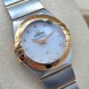 Omega Constellation Manhattan 25 MOP Diamond Dial - 2