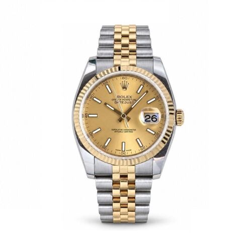 Rolex Datejust 36 Champagne Stick Dial 116233 2009 - INCREDIBLE CONDITION!