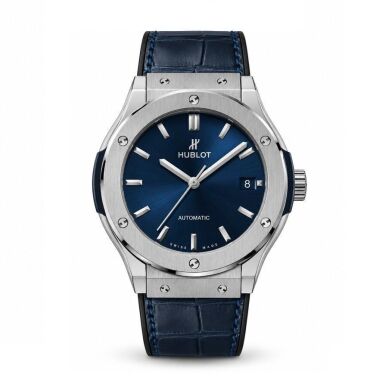 Hublot Classic Fusion 45 Titanium Blue 511.NX.7170.LR