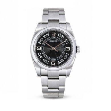 Rolex Oyster Perpetual 36 Black Concentric Dial 116000