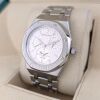 Audemars Piguet 25730ST Royal Oak Dual Time Silver Dial - 4