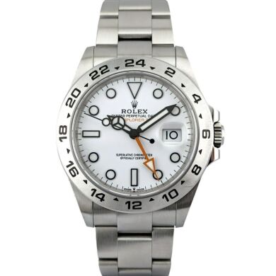 Rolex 226570 Explorer II Polar White 42mm Box & Papers