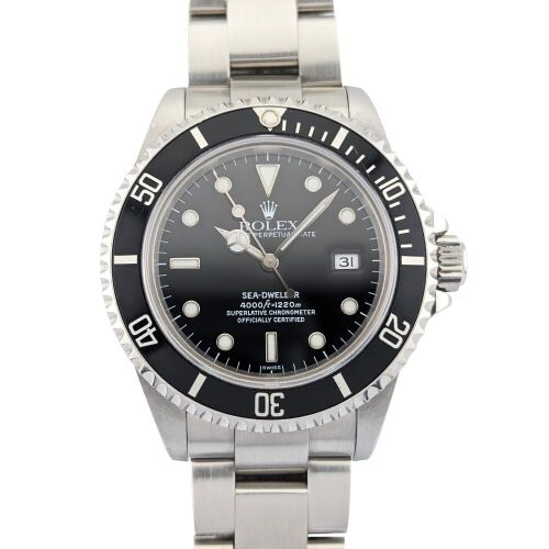 Rolex 16600 Sea-Dweller 4000 Swiss Only 40mm + RSC Card