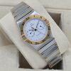 Omega Constellation Manhattan Day-Date 33 White Dial 396.1070 - 4