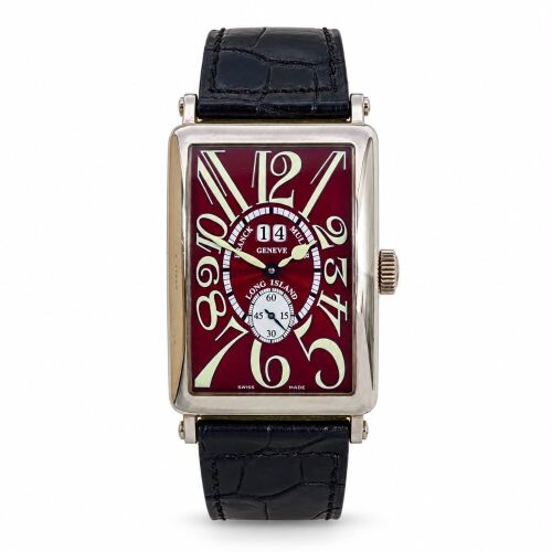 Franck Muller Long Island Grand Guiche White Gold