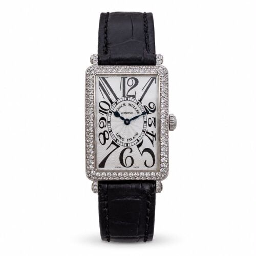 Franck Muller Long Island White Gold Factory Diamonds 902QZ