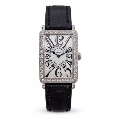 Franck Muller Long Island White Gold Factory Diamonds 902QZ