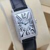 Franck Muller Long Island White Gold Factory Diamonds 902QZ - 6