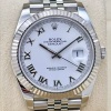 Rolex Datejust 41 White Romans 18K White Gold Ref 126334 2021 - 2