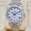 Rolex Datejust 41 White Romans 18K White Gold Ref 126334 2021 - 5