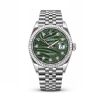Rolex Datejust 36 Rare Palm Motif Diamond Discontinued 126234