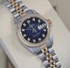 Rolex Lady-Datejust 26MM Blue Vignette Dial - 4