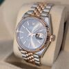 Rolex 126231 Datejust Two Tone Everose Gold Slate Dial Box & Papers - 4
