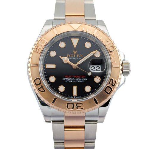 Rolex 126621 Yacht-Master 40 Everose Black Dial 40mm 2022 Box & Papers