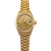 Rolex 69178G Lady-Datejust 18k Yellow Gold Diamond Dial