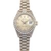 Rolex 69139 Lady-Datejust White Gold President Factory Diamond