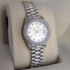 Rolex 69139 Lady-Datejust White Gold President Factory Diamond - 2