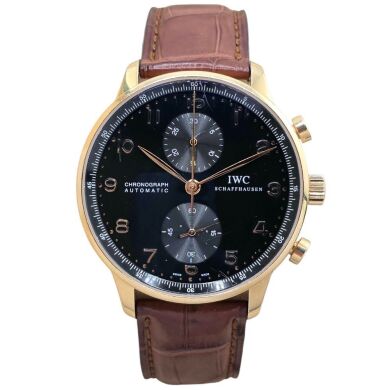 IWC Portuguese Rose Gold Chronograph Serviced