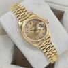 Rolex Lady-Datejust 26MM Yellow Gold Diamond Dial - 5