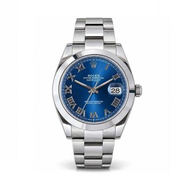 Rolex Datejust 41 126300 Blue Azzurro Roman Dial - DISCONTINUED!