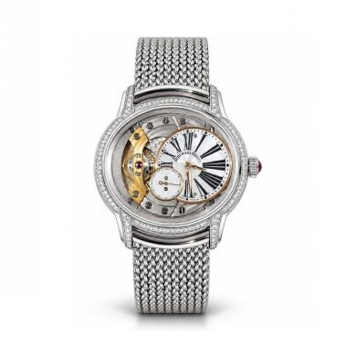 Audemars Piguet Millenary 18K White Gold! MOP Factory Diamond! 77247BC.ZZ.1272BC.01 MASTERPIECE!!