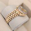 Rolex 69178G Lady-Datejust 18k Yellow Gold Diamond Dial 26mm 1990 Box & COA - 8