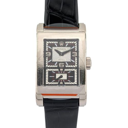 Rolex 54439 Cellini Prince 18k White Gold