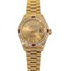 Rolex 69068G Lady-Datejust 18k Yellow Gold Factory Diamonds