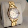 Rolex 69068G Lady-Datejust 18k Yellow Gold Factory Diamonds - 2