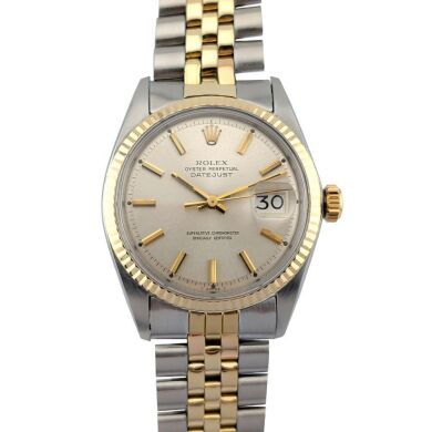 Rolex 1601 Vintage Datejust 36 Two Tone Champagne Dial 36mm