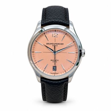 Baume & Mercier Clifton Automatic 39 Salmon Dial 2026 Mint