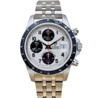 RARE BIRD! Tudor Prince Date Chronograph Panda