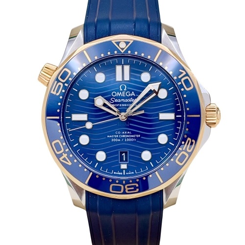Omega Seamaster 300 Blue 18K Yellow Gold Ref 210.22.42.20.03.001 2025