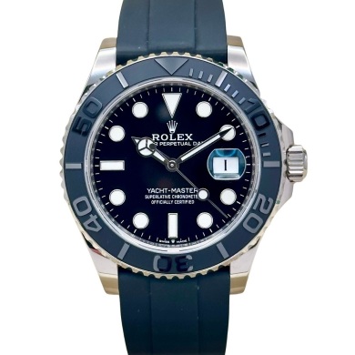 Rolex Yacht-Master 42 Ceramic 18K White Gold Ref 226659 2020 MINT!