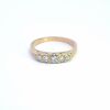 "Retailer Liquidation Brand New" 18k Yellow Gold round brilliant Diamond Ring - 2