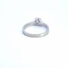 "Retailer Liquidation Brand New" 18k White Gold Dimond Ring Round Brilliant - 5