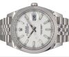 Rolex Datejust White Baton Jubilee 41mm 2023 Box & Papers