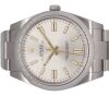 Rolex Oyster Perpetual Silver 41mm 2022 Box & Papers