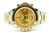 Rolex Daytona 18K Yellow Gold Two Tone Champagne Dial 40mm 2019 Box and Papers