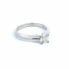 "Retailer Liquidation Brand New" 18k White gold Diamond Ring 0.50ct round Brilliant - 4