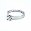 "Retailer Liquidation Brand New" 18k White Gold Dimond Ring Round Brilliant - 4