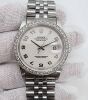 Rolex Datejust 36 1995 with aftermarket diamond bazel - 4