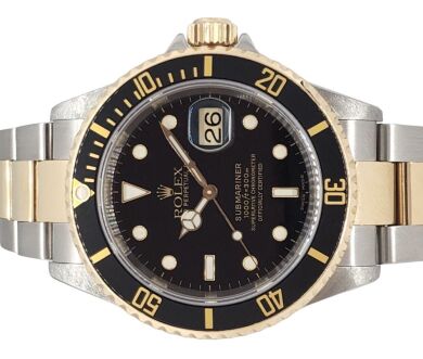 Rolex Submariner Date Two Tone 40mm 2000 P Serial RSC 2020 & Box