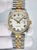 Rolex Datejust 36mm Ivory Pyramid Dial Two Tone 1991 Box and Papers - 3